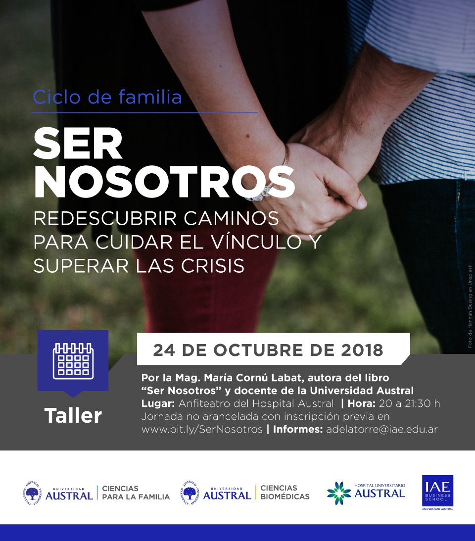 flyer charla en el IAE